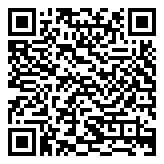 QR-Code - schickes Clandesign / Blau - Weiß